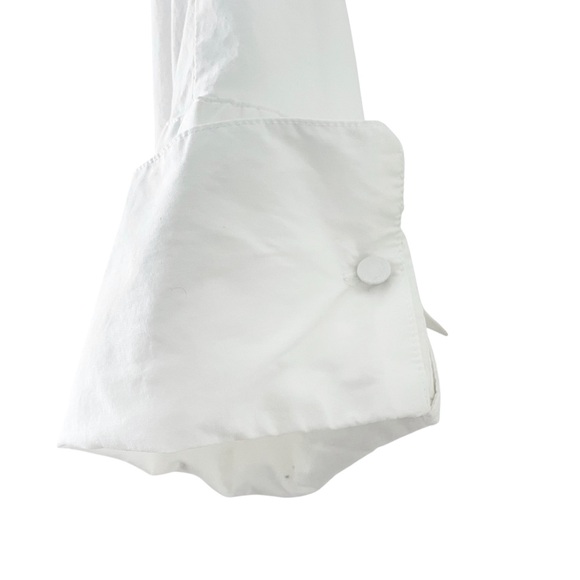 TUCKERNUCK White Short Sleeve Poplin Shirt - Excellent Pre-Loved, Medium - Picture 5 of 13